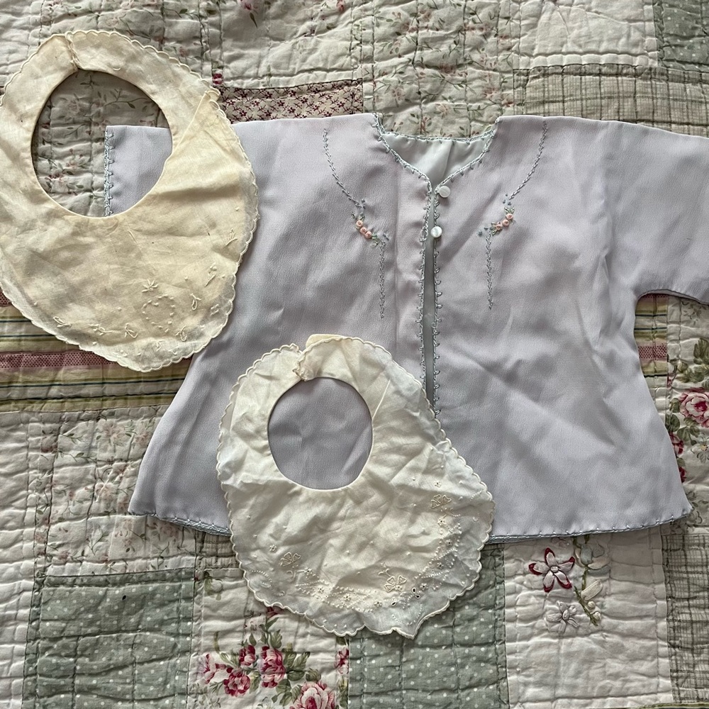 🌙 Three Vintage baby items 🌙